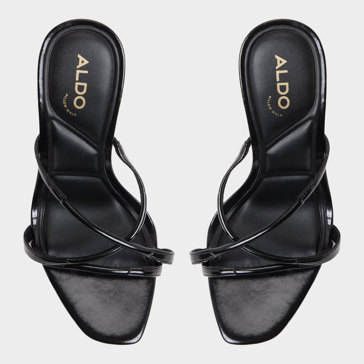 Velaia Black Women's Heeled mules - Heeled mule, Stiletto heel | Aldo Premium