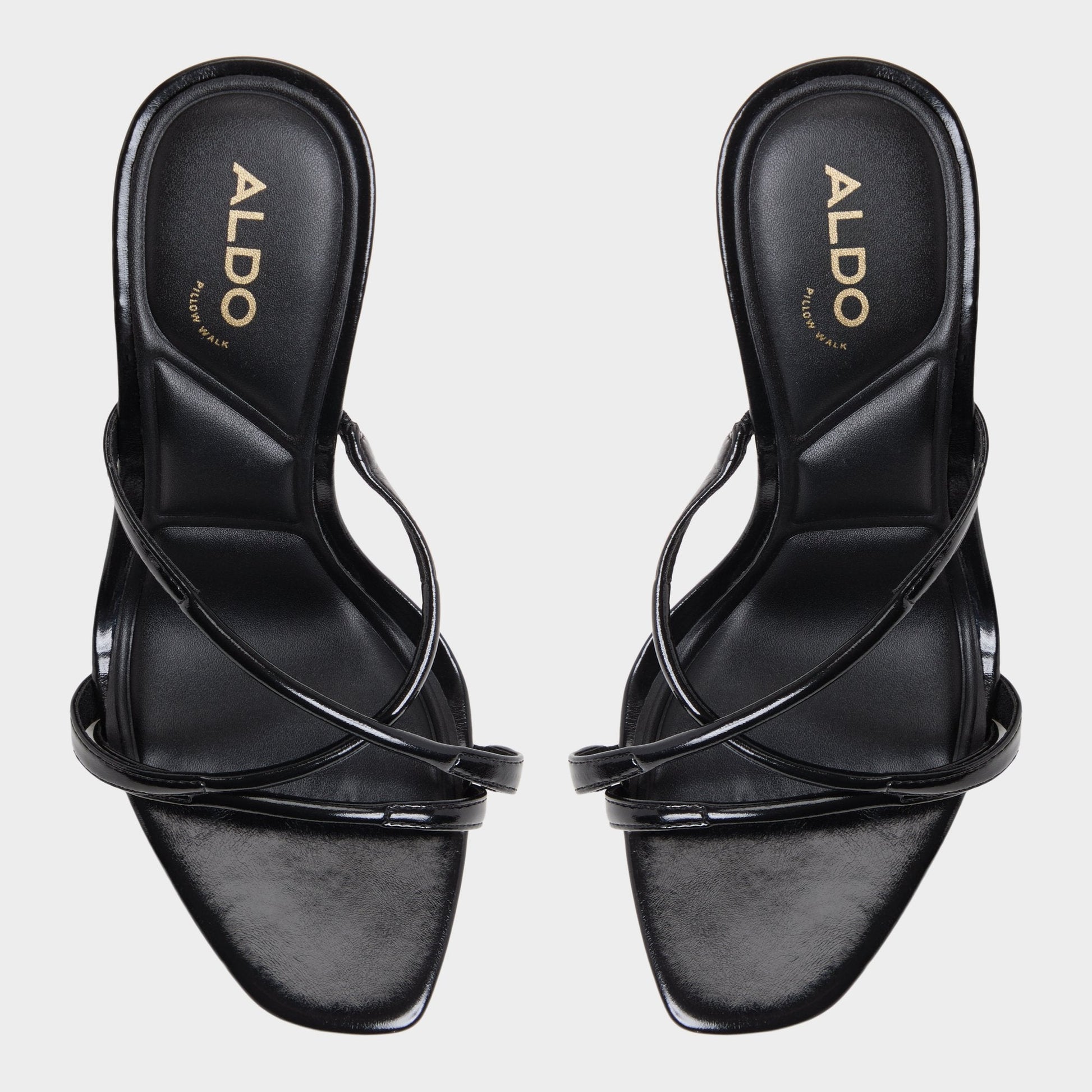 Velaia Black Women's Heeled mules - Heeled mule, Stiletto heel | Aldo Premium