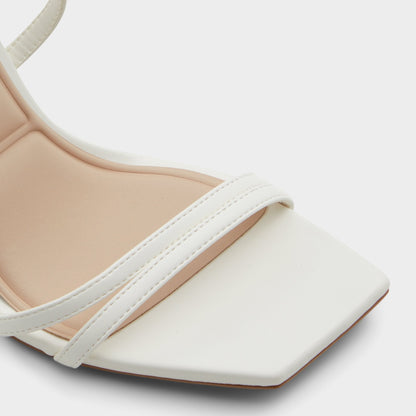 Phaedra in White - Strappy stiletto sandal, Stiletto heel | Aldo New