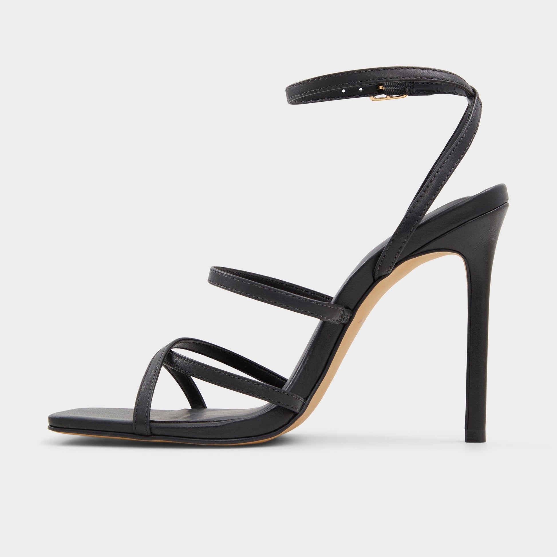 Galoi Black Women's Strappy sandals - Strappy heeled sandal | Aldo Featured