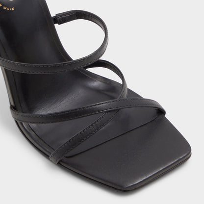 Galoi Black Women's Strappy sandals - Strappy heeled sandal | Aldo Featured