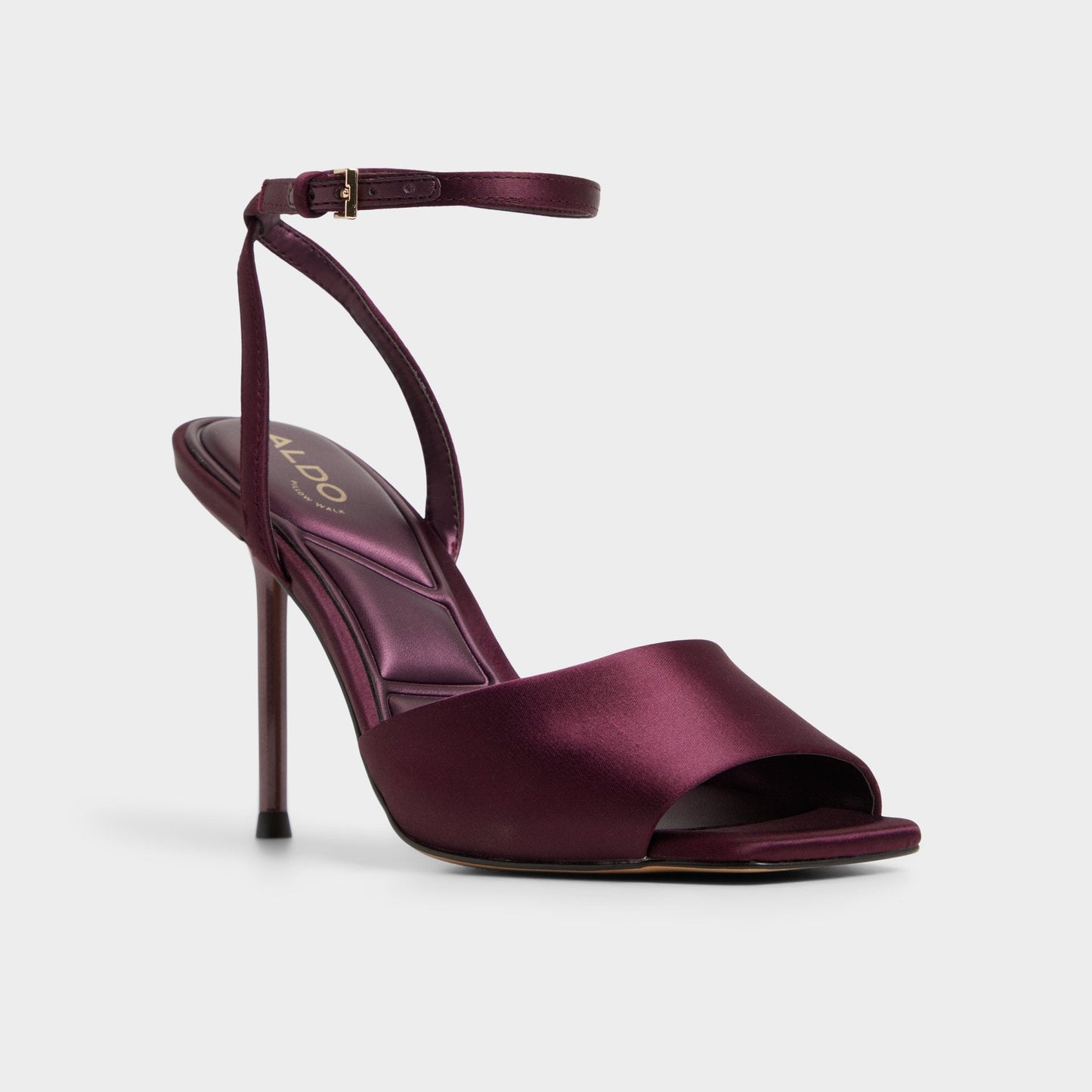 Kaiasien in Bordo 14151896 - Strappy heeled sandal, Stiletto heel | Aldo Recommended