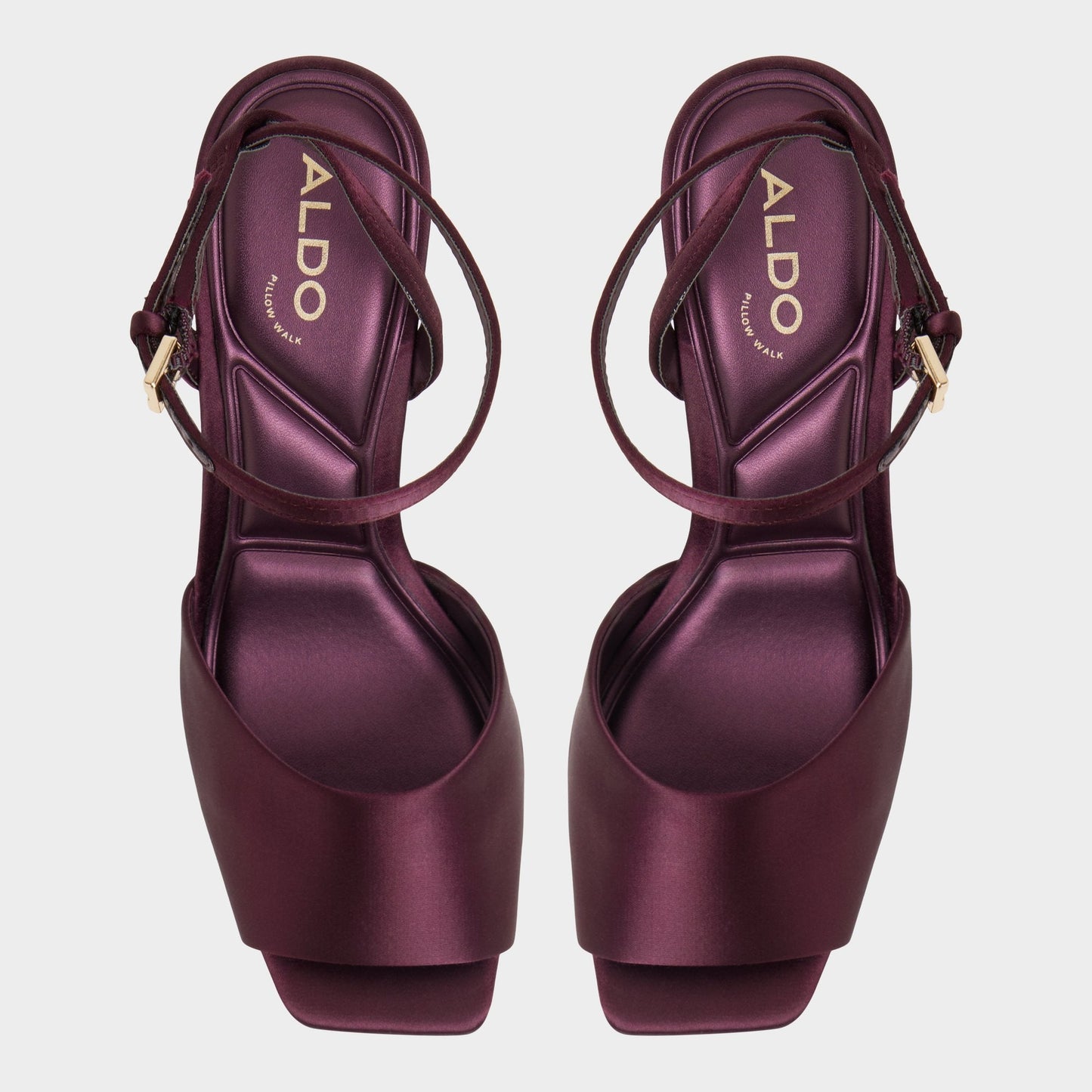Kaiasien in Bordo 14151896 - Strappy heeled sandal, Stiletto heel | Aldo Recommended