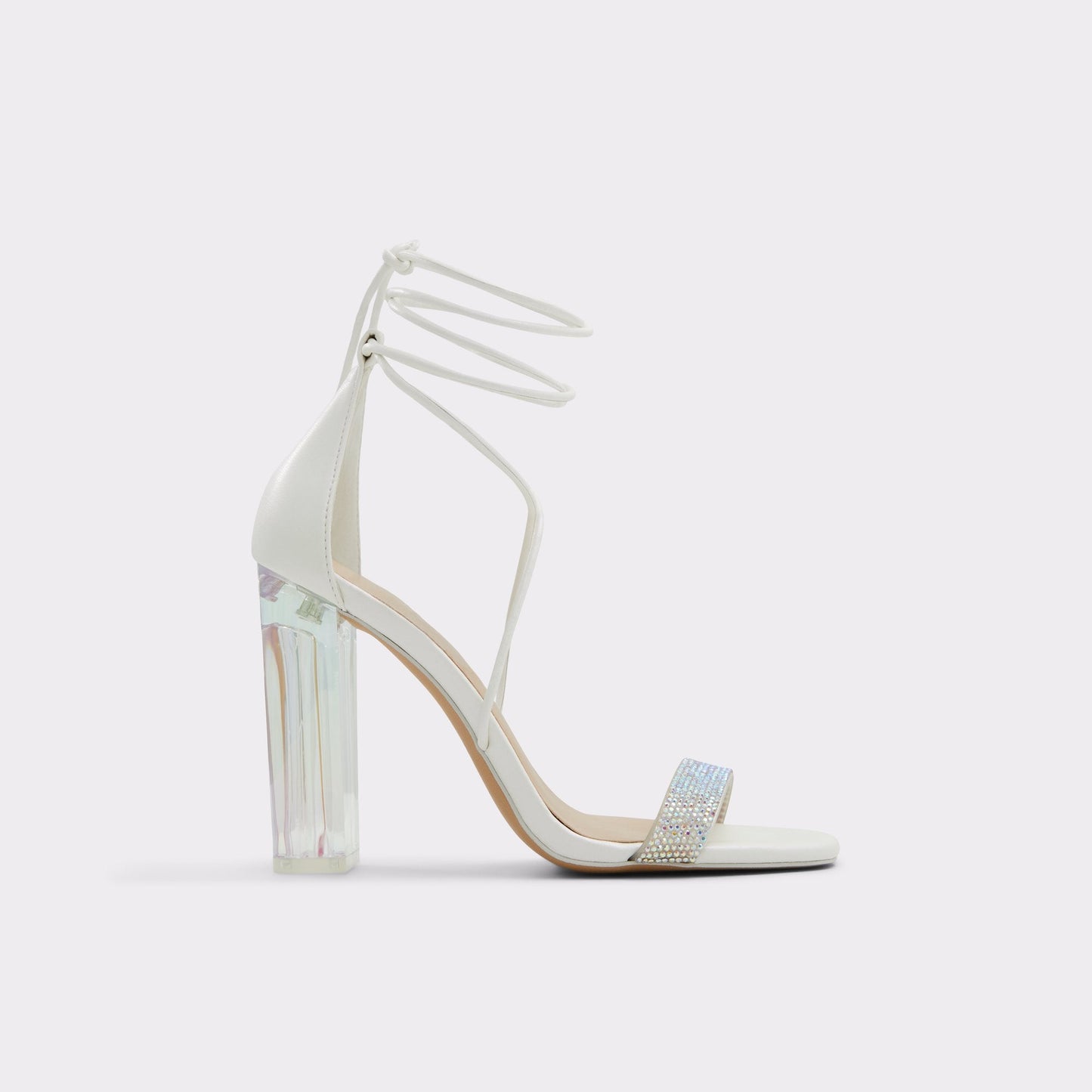 Onardonia in Open Natural - Strappy sandal, Block heel | Aldo Exclusive