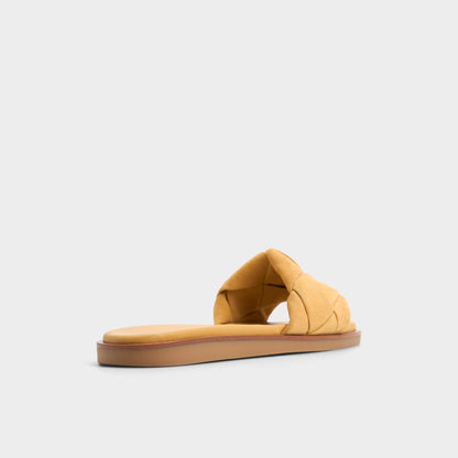 Esterelle Other Yellow Women's Flats - Slide sandal | Aldo Signature