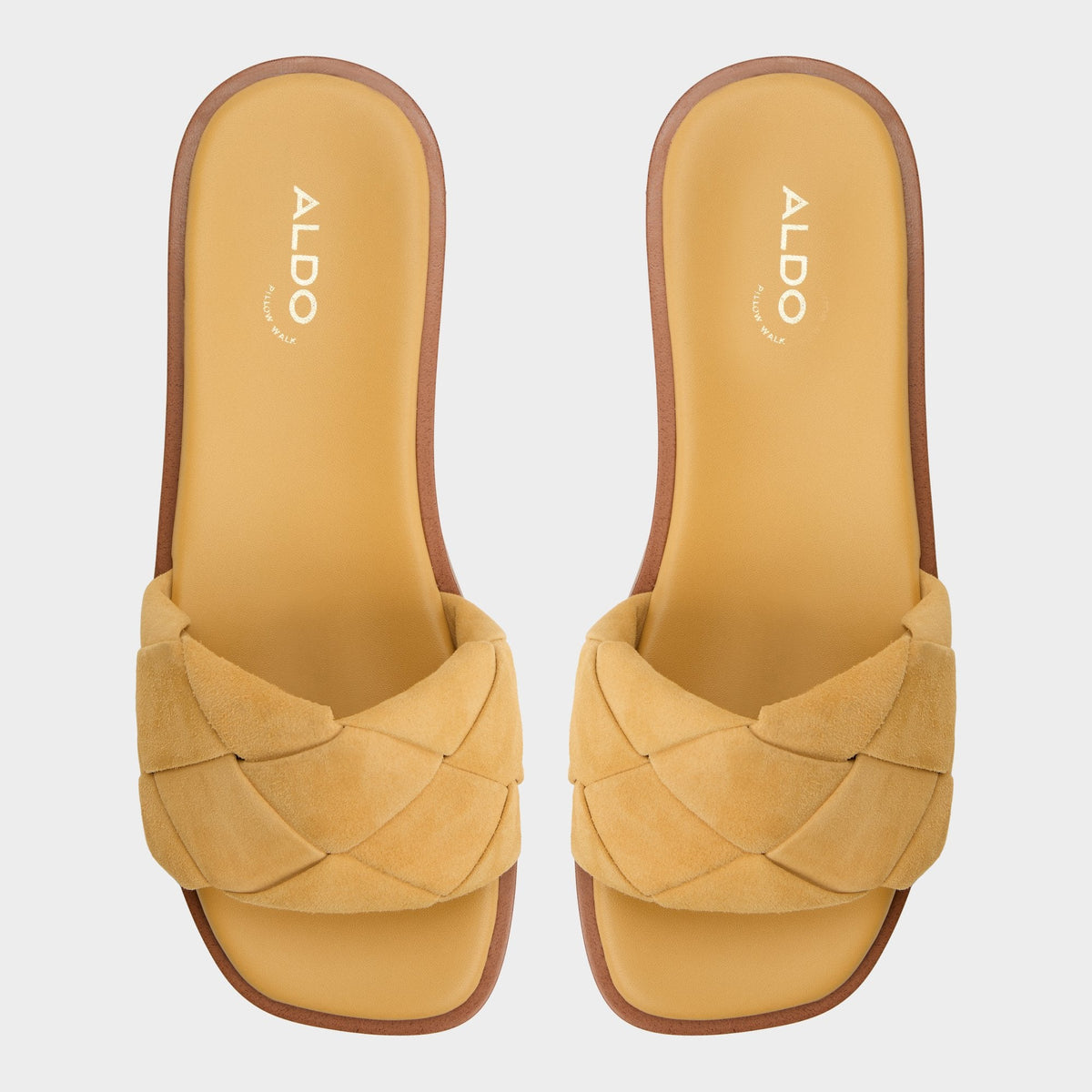 Esterelle Other Yellow Women's Flats - Slide sandal | Aldo Signature