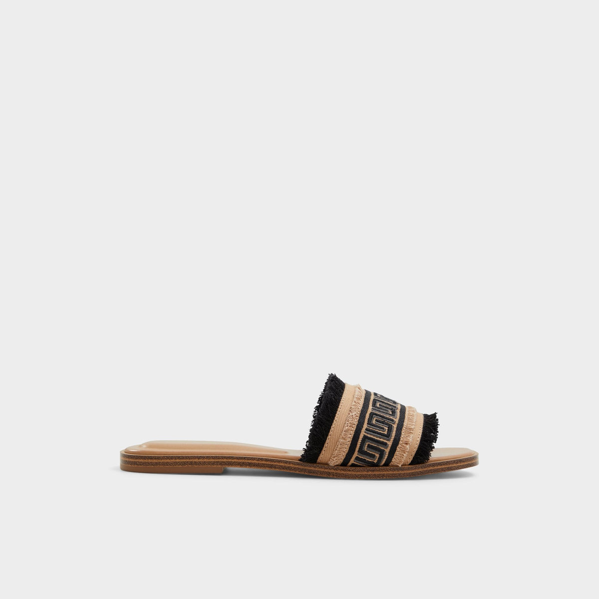 Nalani Open Black Women's Flats - Slide sandal | Aldo Classic
