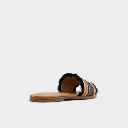 Nalani Open Black Women's Flats - Slide sandal | Aldo Classic