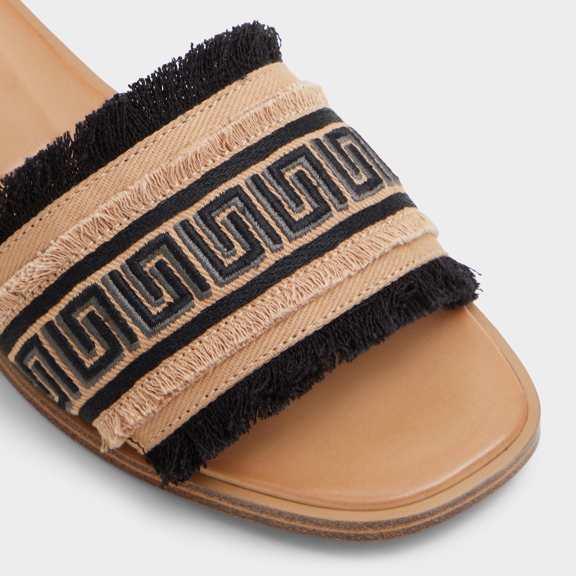 Nalani Open Black Women's Flats - Slide sandal | Aldo Classic