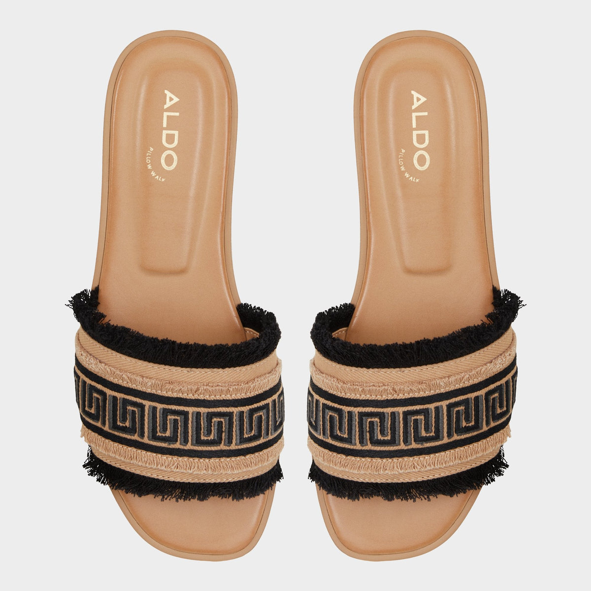 Nalani Open Black Women's Flats - Slide sandal | Aldo Classic