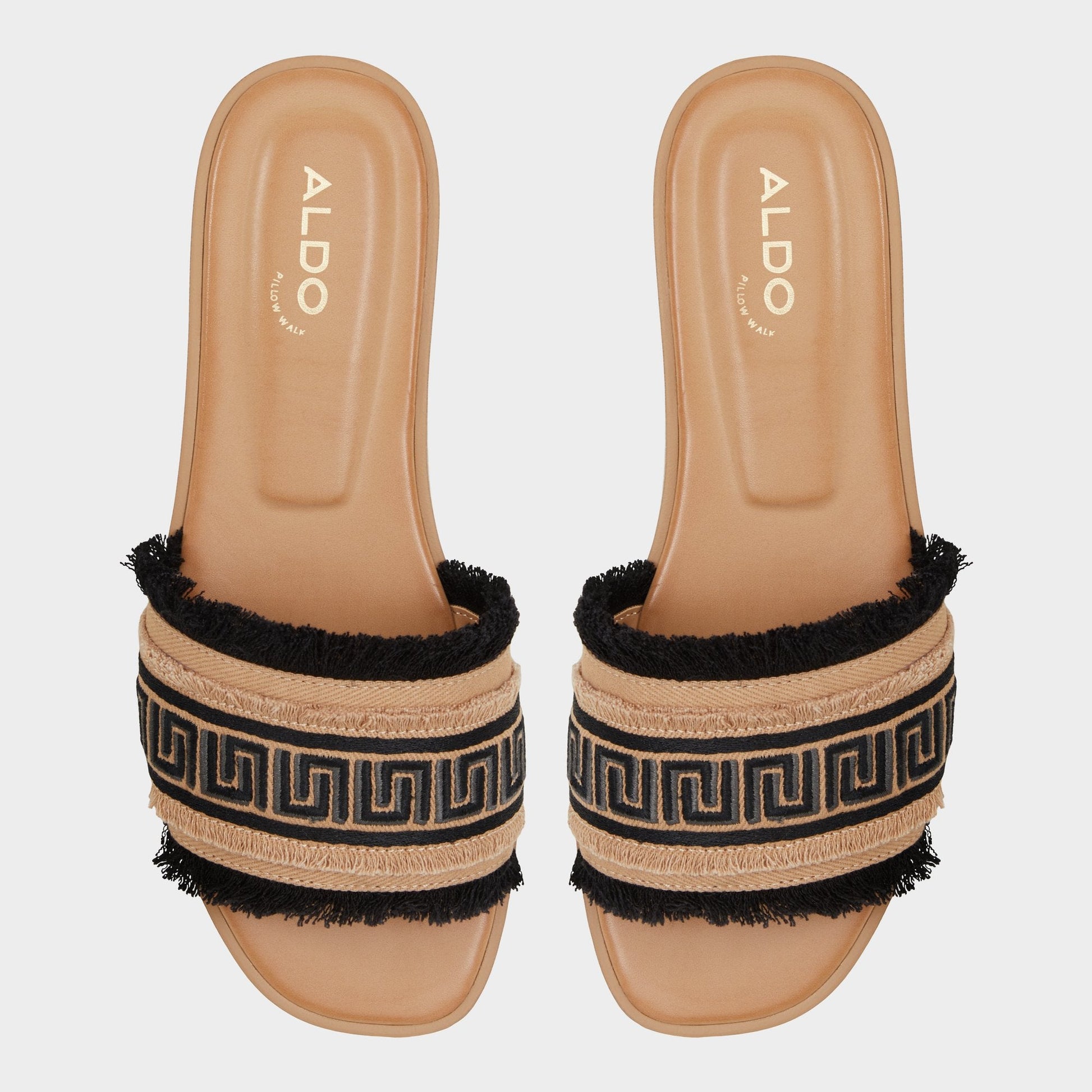 Nalani Open Black Women's Flats - Slide sandal | Aldo Classic