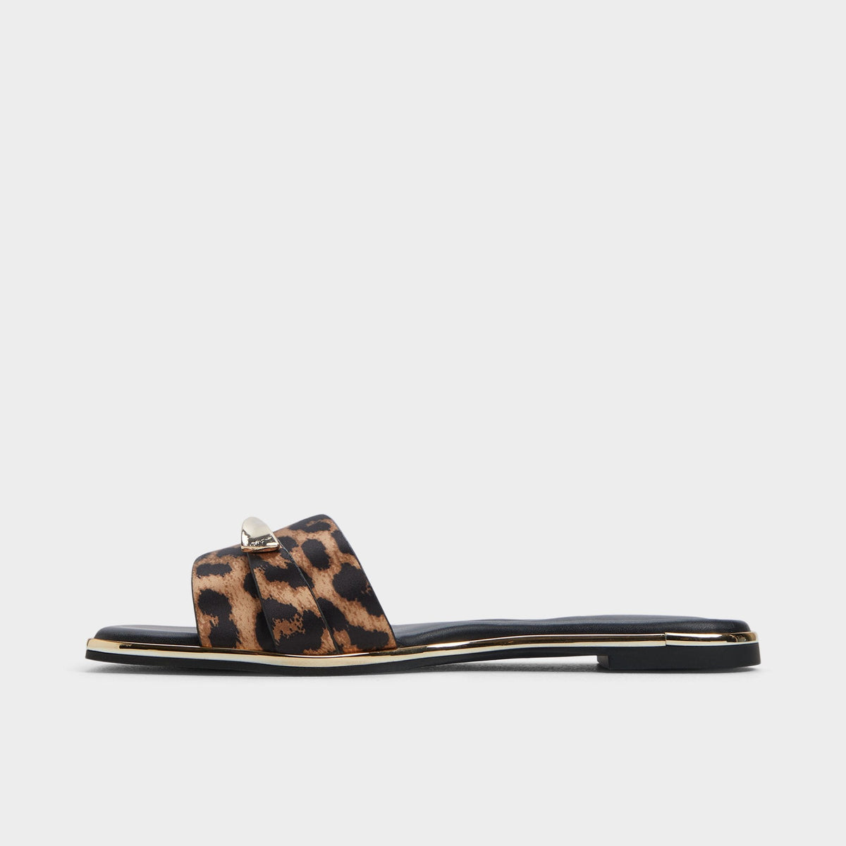 Darlina Brown Multi Women's Flats - Slide sandal | Aldo Essential