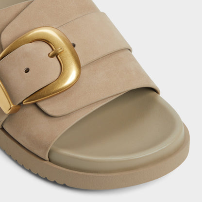 Alenana Other Green Women's Footbed sandals - Footbed sandal, Footbed sandal | Aldo Featured