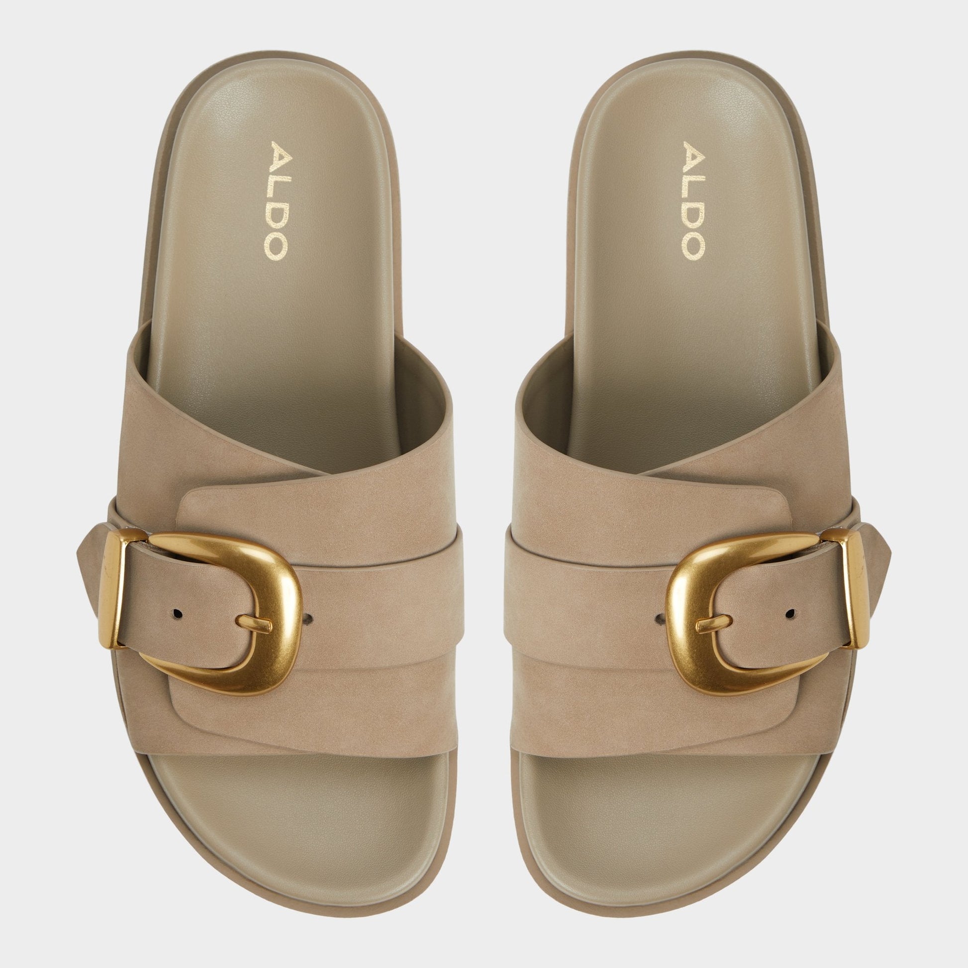 Alenana Other Green Women's Footbed sandals - Footbed sandal, Footbed sandal | Aldo Featured