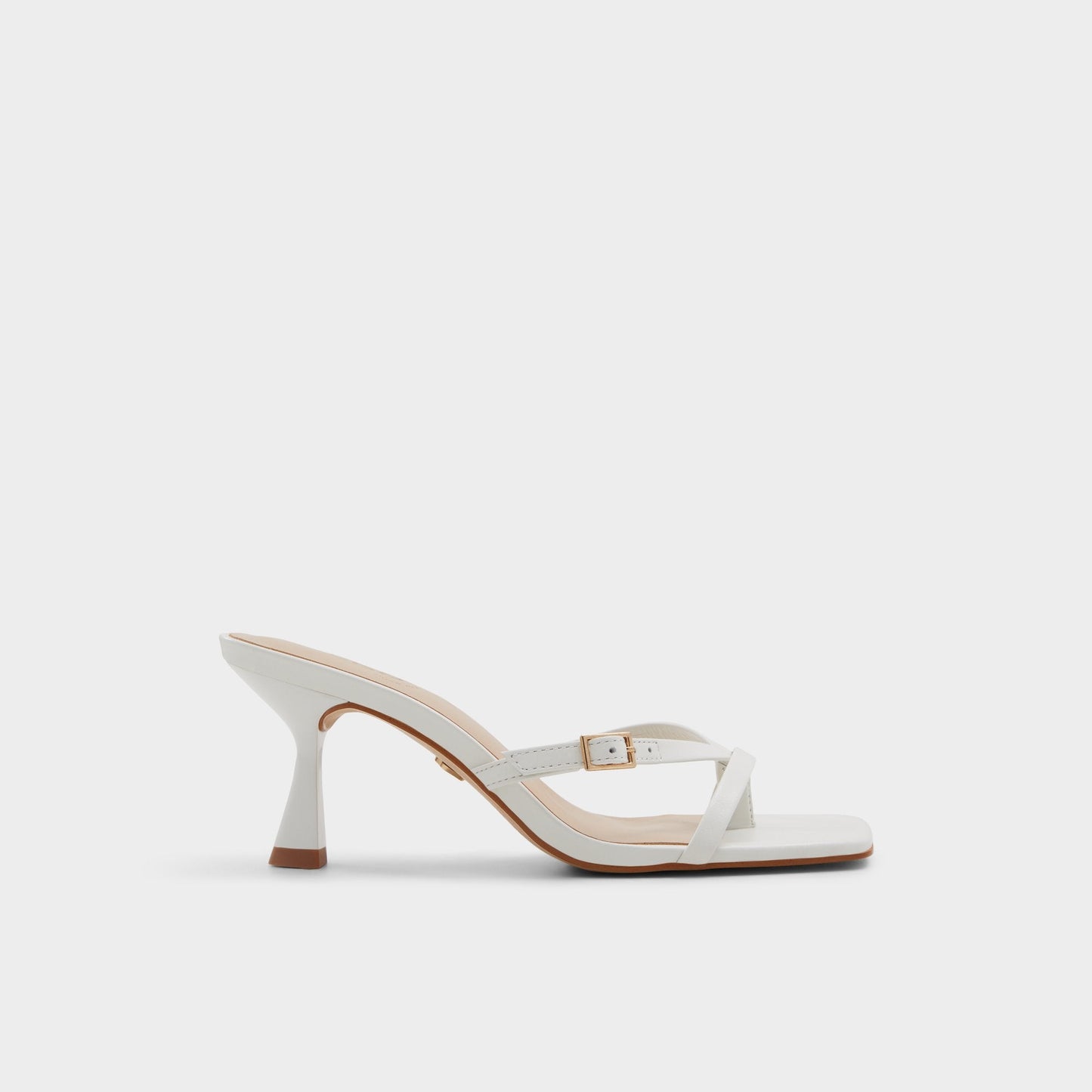 Gannever White/Bone Women's Heeled sandals -  | Aldo Best Seller