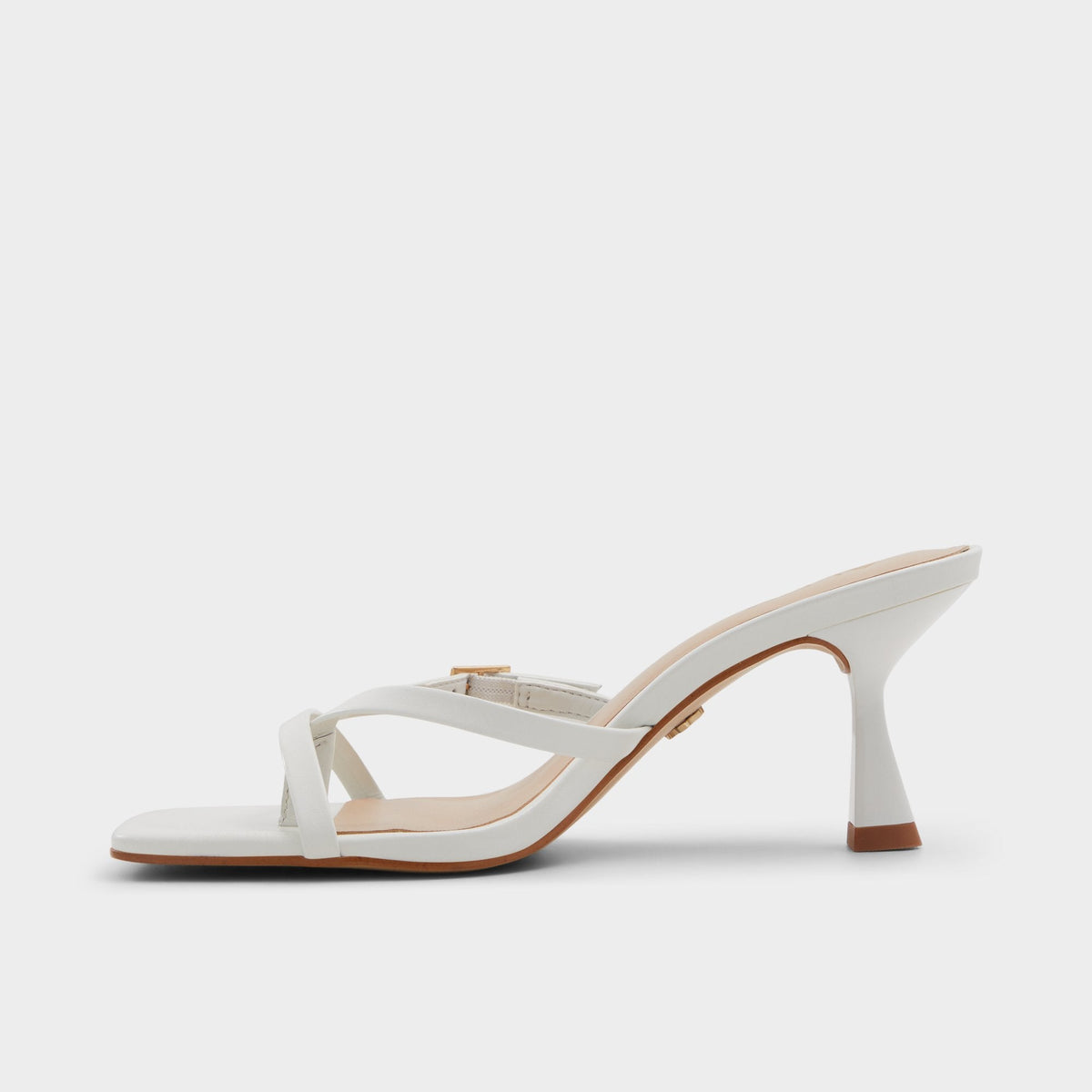 Gannever White/Bone Women's Heeled sandals -  | Aldo Best Seller