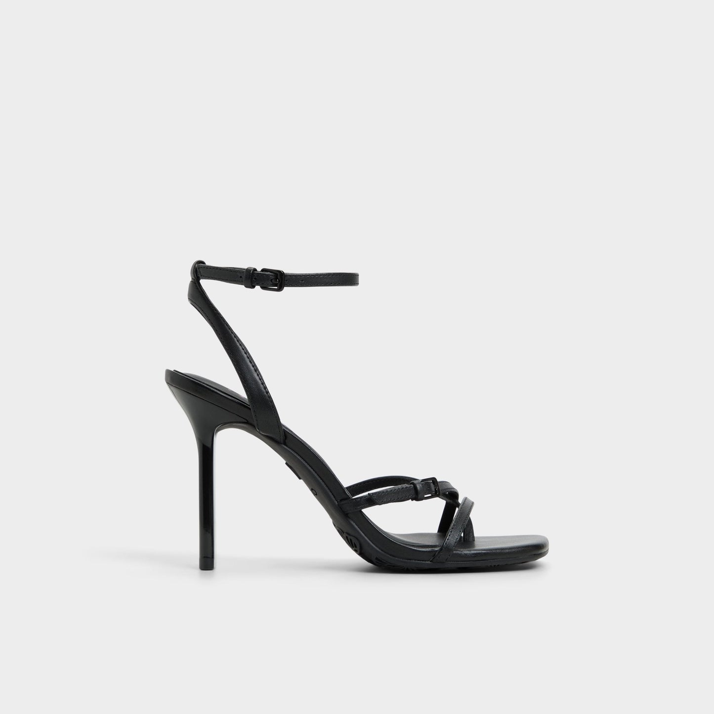Conney Black Women's Heeled sandals - Strappy heeled sandal, Stiletto heel | Aldo Classic