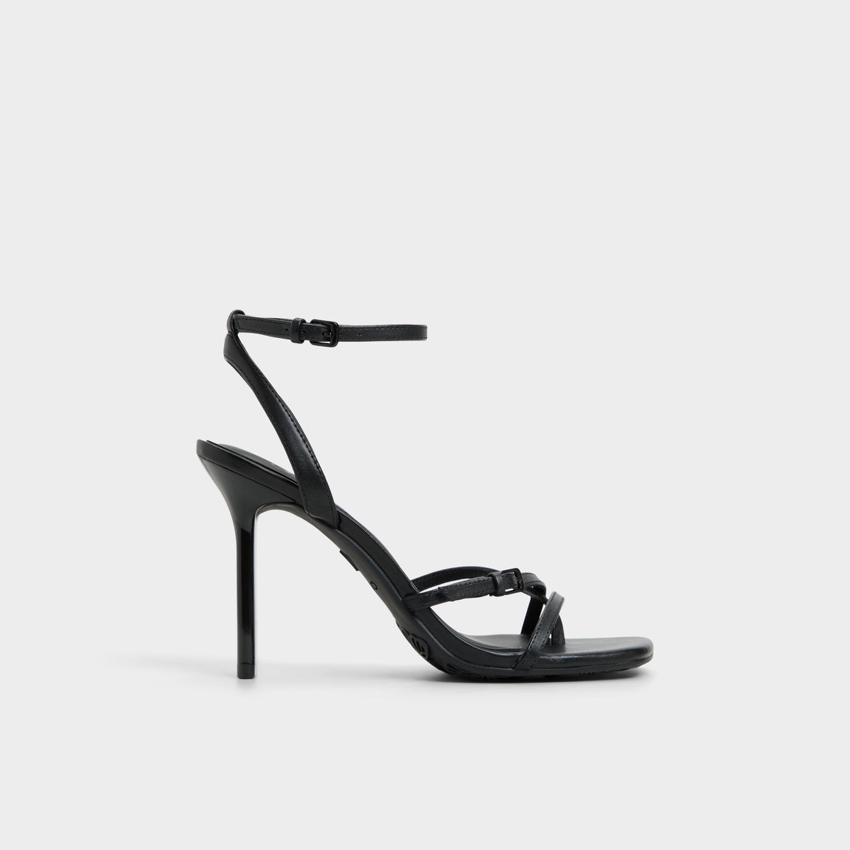 Conney Black Women's Heeled sandals - Strappy heeled sandal, Stiletto heel | Aldo Classic