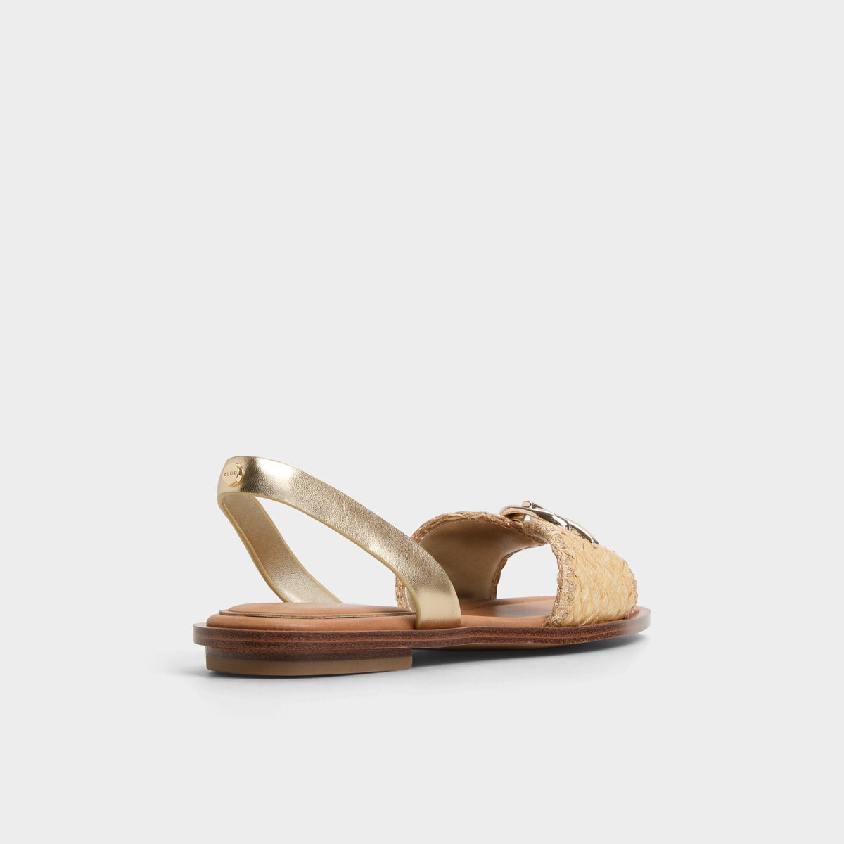 Goassi Gold Women's Iridescent metallics - Flat sandal | Aldo Popular