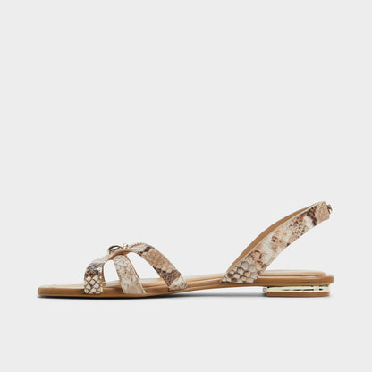 Marassita Brown Multi Women's Slingbacks - Flat sandal | Aldo Trending