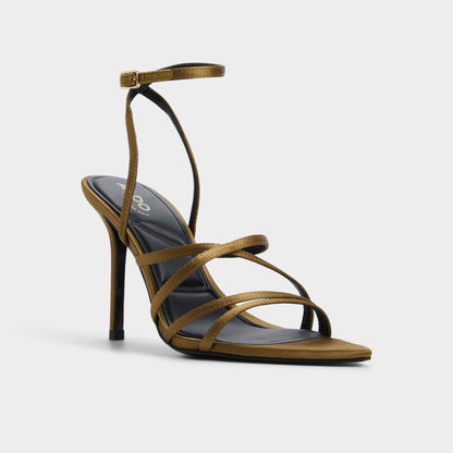 Solania Other Green Women's Strappy sandals - Strappy heeled sandal, Stiletto heel | Aldo Best Seller