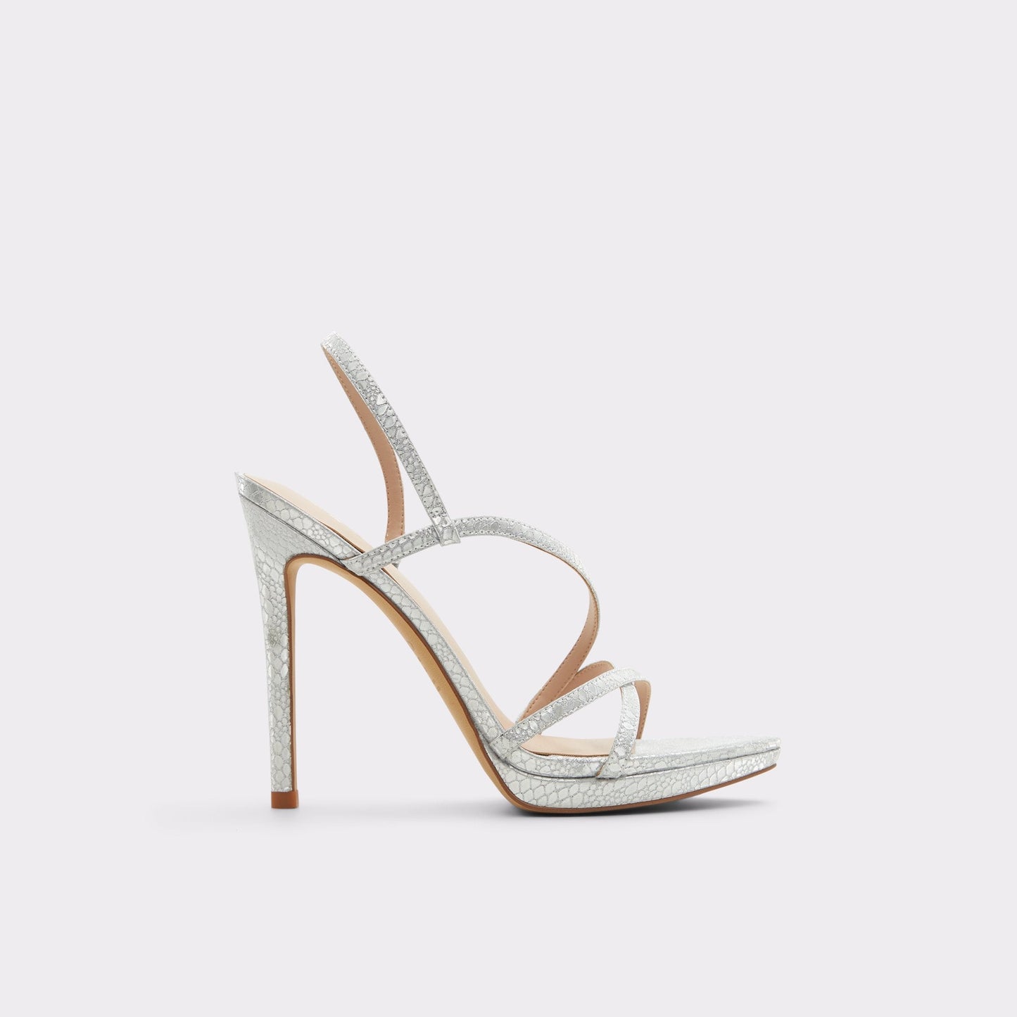 Resurge in Silver - Strappy stiletto sandal, Stiletto heel | Aldo Recommended