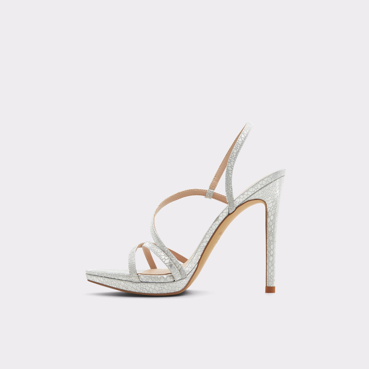 Resurge in Silver - Strappy stiletto sandal, Stiletto heel | Aldo Recommended