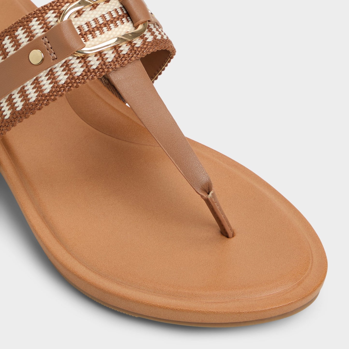 Taylen Medium Brown Women's Festival shoes accessories - T-strap sandal | Aldo Essential