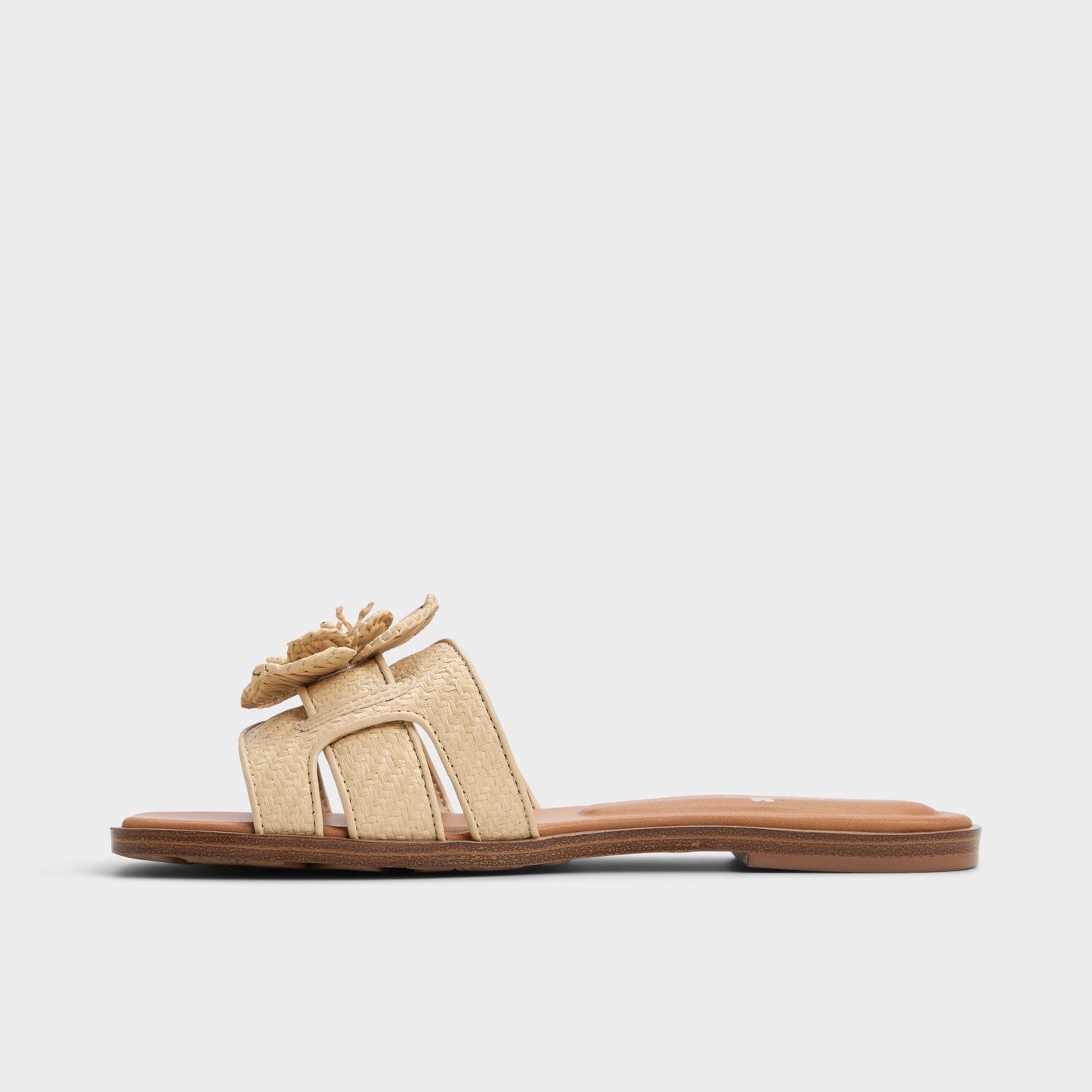 Seaflower Light Beige Women's Flats - Slide sandal | Aldo Premium