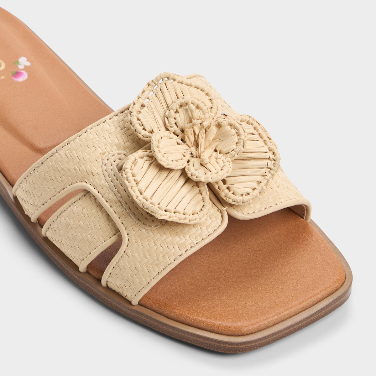 Seaflower Light Beige Women's Flats - Slide sandal | Aldo Premium