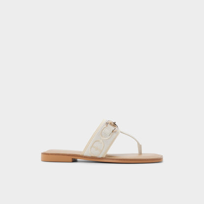 Coralynna in White Bone 14053516 - T-strap sandal | Aldo Recommended