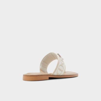 Coralynna in White Bone 14053516 - T-strap sandal | Aldo Recommended