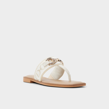 Coralynna in White Bone 14053516 - T-strap sandal | Aldo Recommended