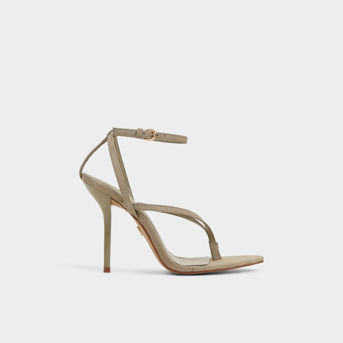 Abyfindley Other Green Women's Strappy sandals - Heeled flip flop, Stiletto heel | Aldo Exclusive