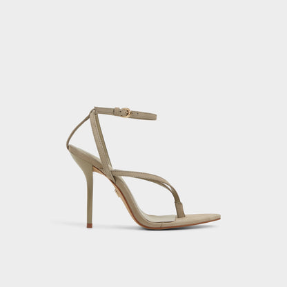 Abyfindley Other Green Women's Strappy sandals - Heeled flip flop, Stiletto heel | Aldo Exclusive