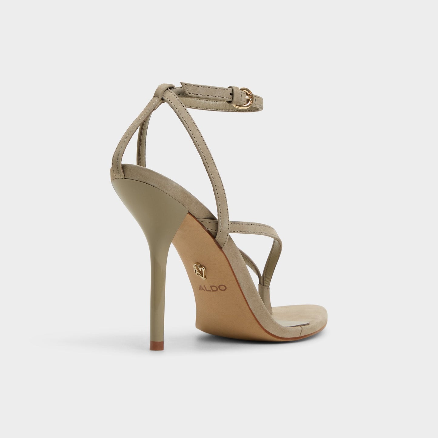 Abyfindley Other Green Women's Strappy sandals - Heeled flip flop, Stiletto heel | Aldo Exclusive
