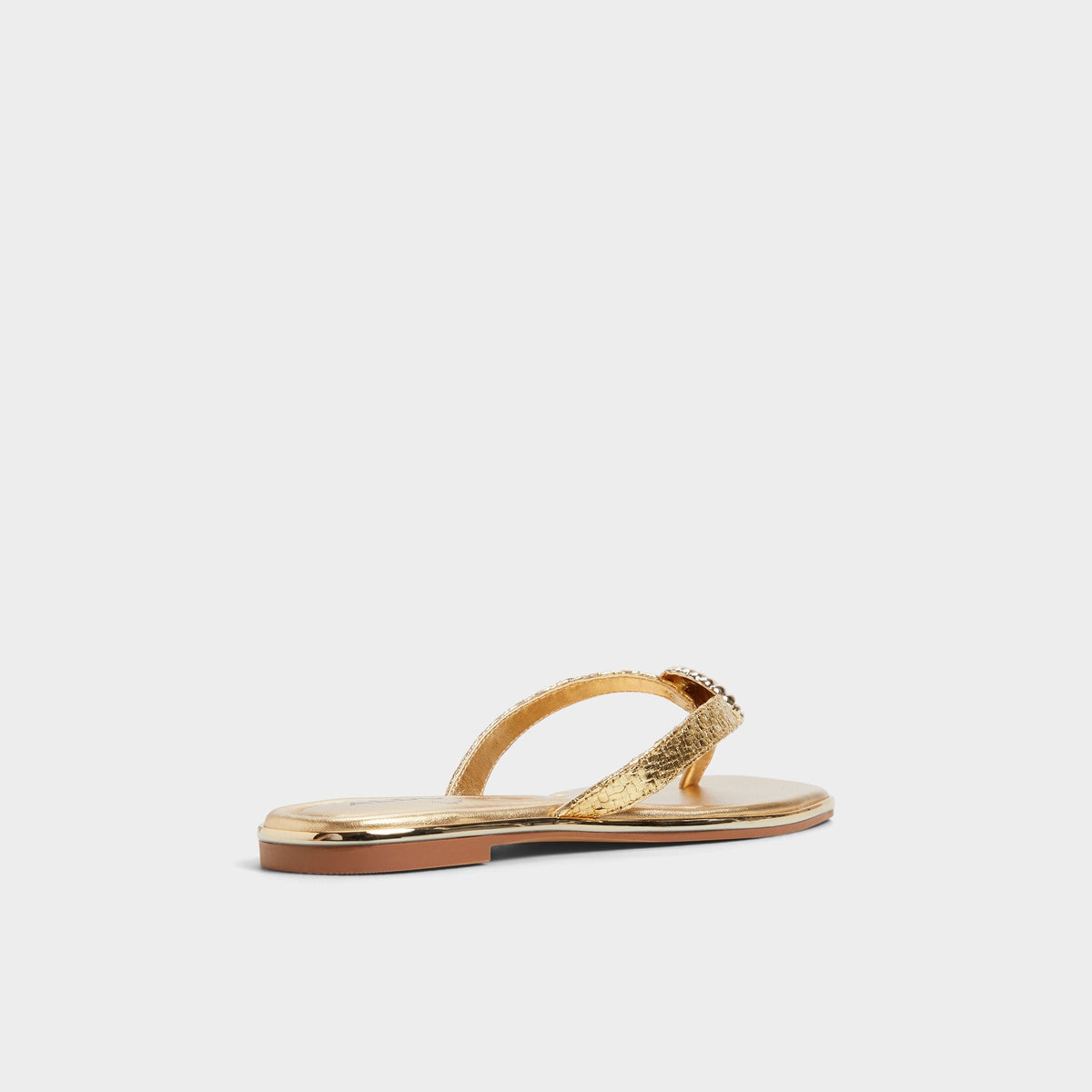 Conchiglia Gold Women's Flats - Flip flop | Aldo Signature