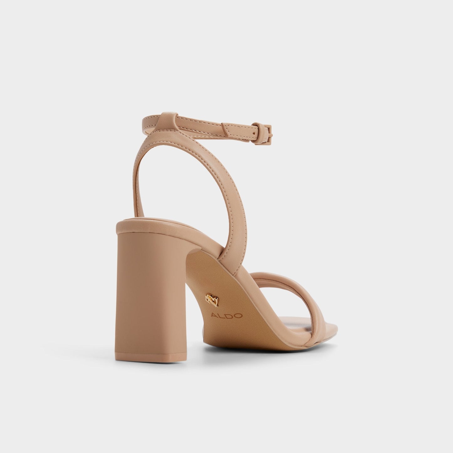 Aurorai Bone Women's Strappy sandals - Strappy heeled sandal, Block heel | Aldo Classic