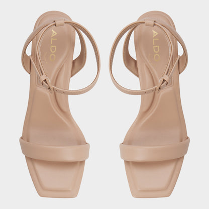 Aurorai Bone Women's Strappy sandals - Strappy heeled sandal, Block heel | Aldo Classic