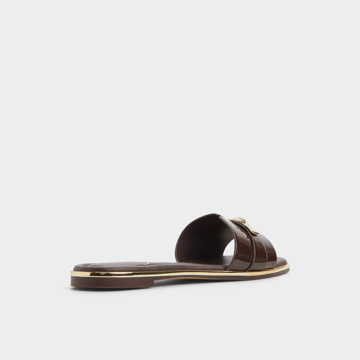 Darlina Medium Brown Women's Flats - Slide sandal | Aldo Premium