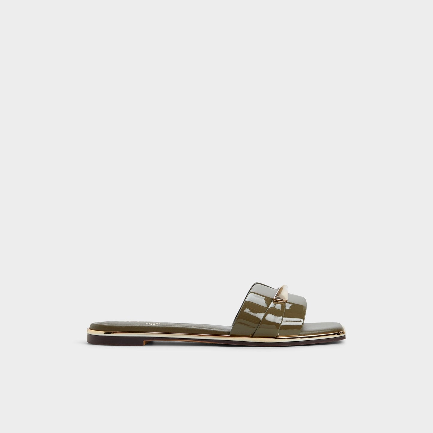 Darlina Other Green Women's Flats - Slide sandal | Aldo Best Seller