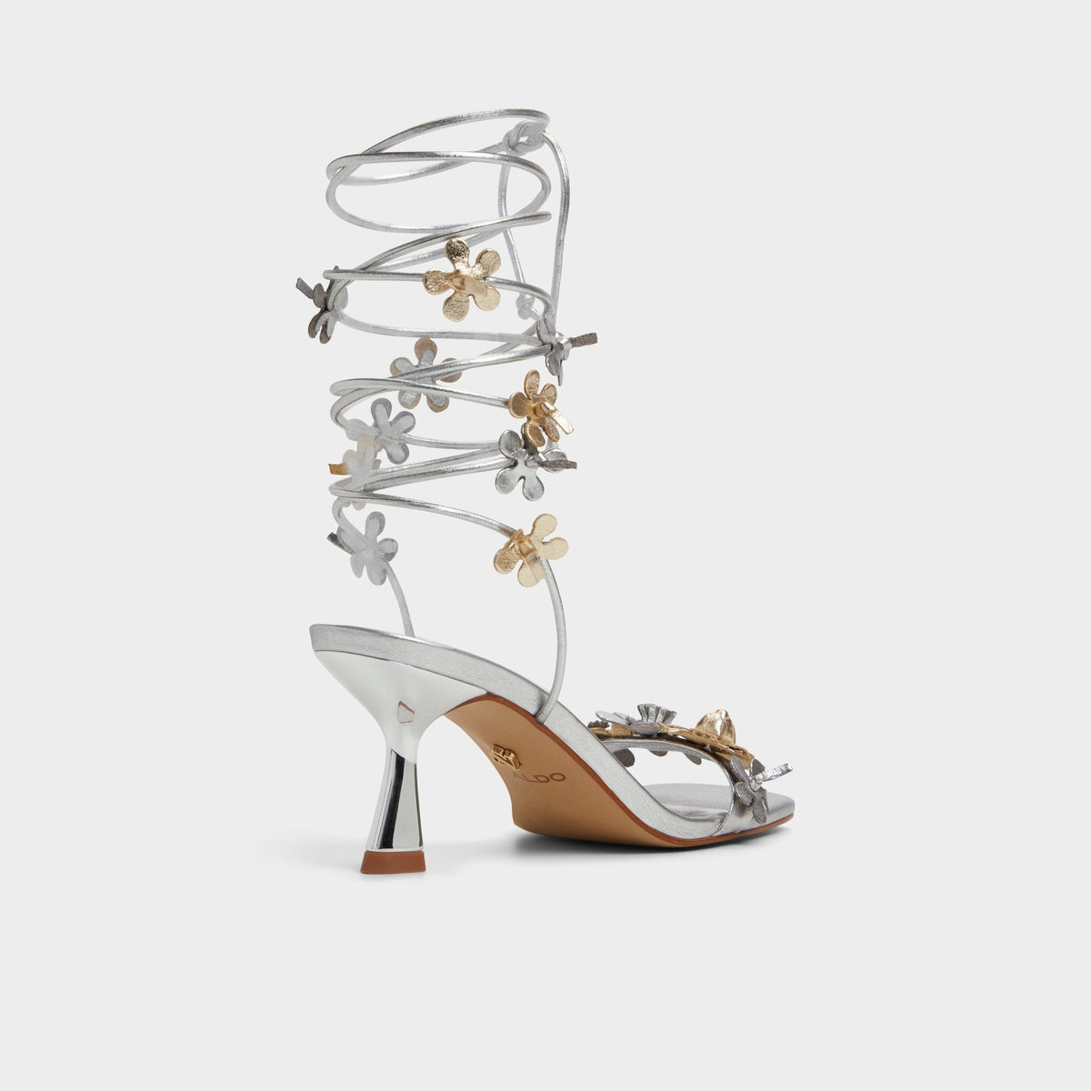 Fiorela Metallic Multi Women's Strappy sandals - Strappy heeled sandal | Aldo Recommended