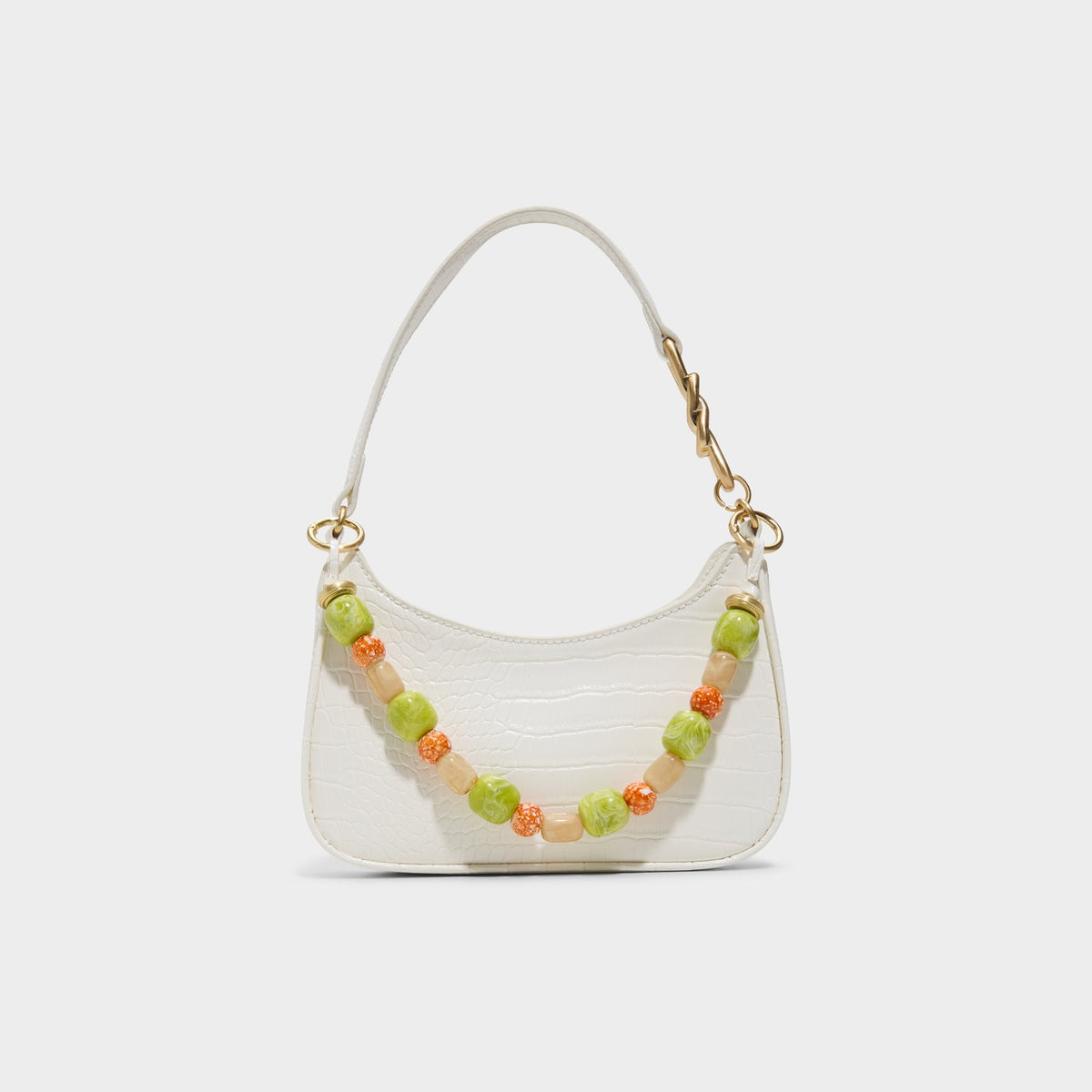 Whitegemm in Other White - Shoulder bag | Aldo Classic