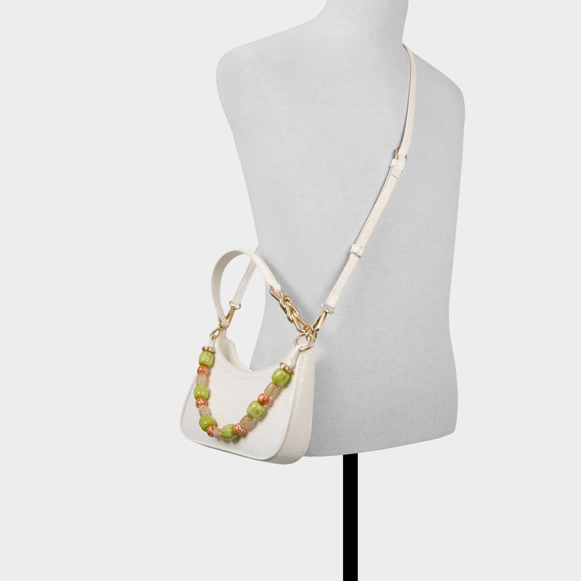 Whitegemm in Other White - Shoulder bag | Aldo Classic