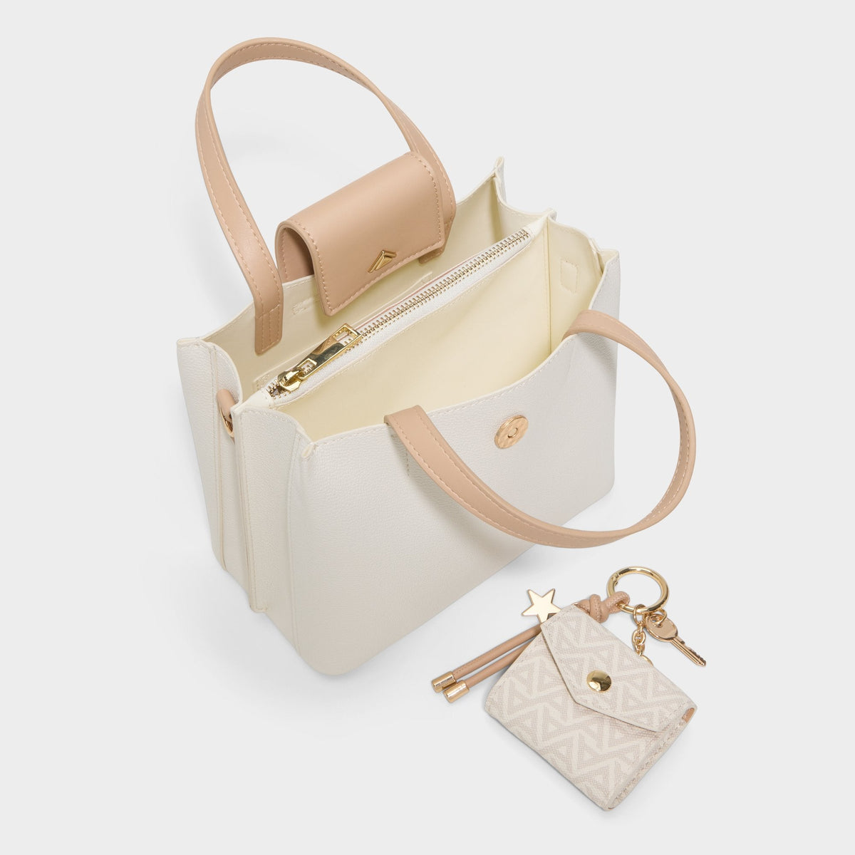 Calioraa in Bone - Satchel bag | Aldo Signature