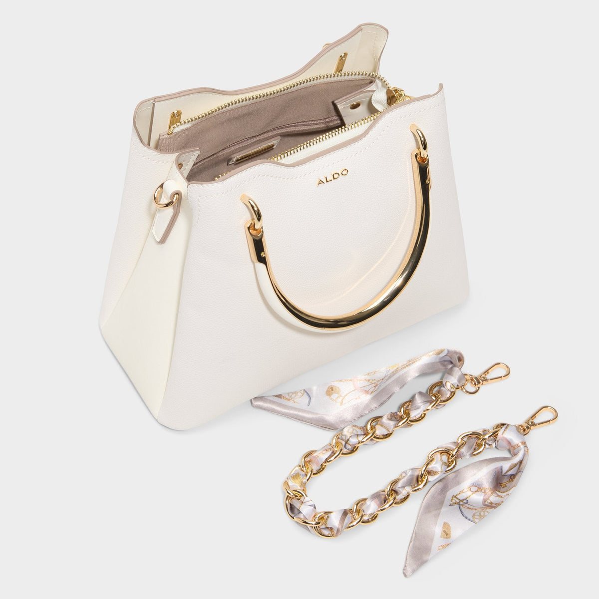 Arrayann White Women's Tote & Satchel bags - Satchel bag | Aldo New