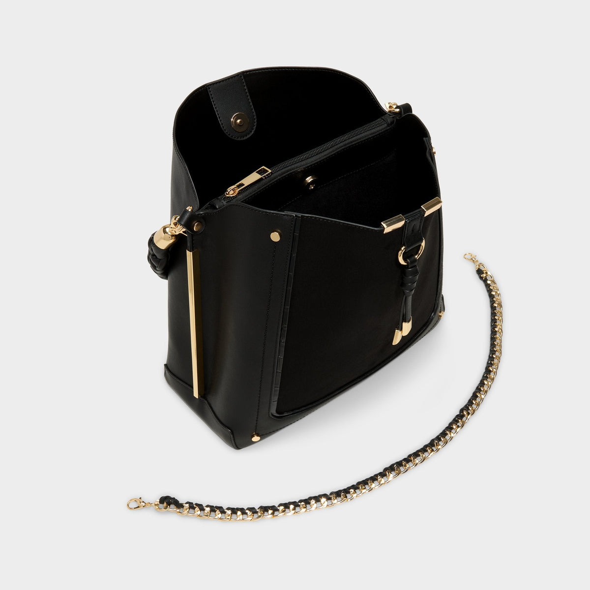 Nalaynaa in Black - Bucket bag | Aldo Trending