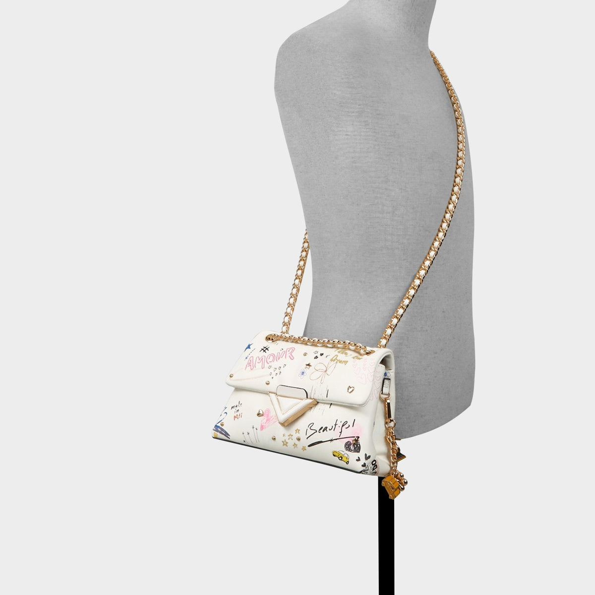 Doodlesoftpufff in White Combo - Crossbody bag | Aldo Recommended