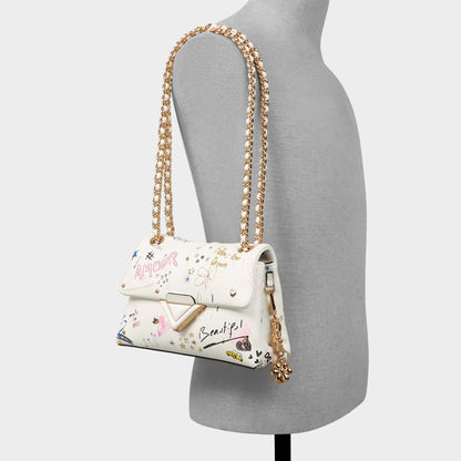 Doodlesoftpufff in White Combo - Crossbody bag | Aldo Recommended