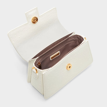 Callunaax White Women's Top Handle Bags - Top handle bag | Aldo New